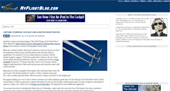 Desktop Screenshot of myflightblog.com
